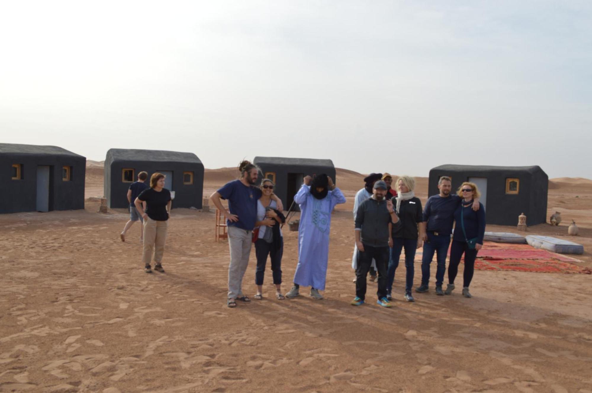 Hotel Bivouac Les Nomades & Foum Zguid To Chegaga Tours Exterior foto